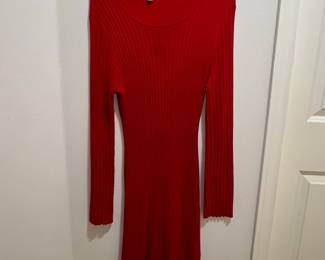 Free Assembly Ribbed Knit Midi Dress