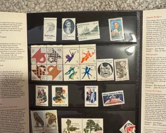 US Postal Service 1978 Commemorative Stamp Collection Album