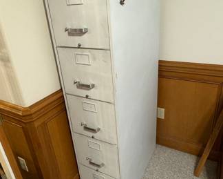 Steelcase 5-Drawer Vertical Filing Cabinet