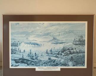 Celilo Falls: A Washington Centennial Tribute Print