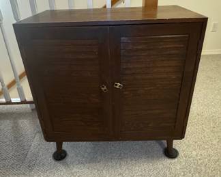 Vintage Ethan Allen Pine Old Tavern Cabinet