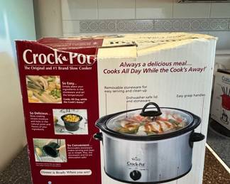 Rival 4-Quart Stainless Steel Slow Cooker