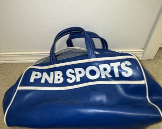 Vintage PNB Sports Duffle Bag