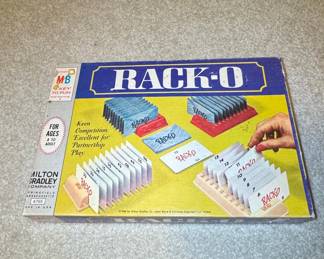 1966 Milton Bradley Rack-O Board Game