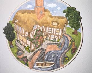 David Winter 'On The Riverbank' Collectors Guild Plate