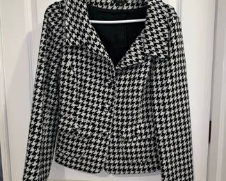 Talbots Houndstooth Blazer