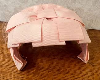Vintage Mid-Century Millinery Hat Collection with Birdcage Veils