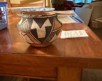 Acoma pot, signed GRAATS and dated 1912