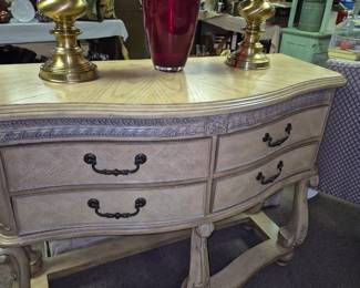 Oak bureau