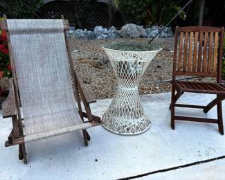More outdoor furniture
