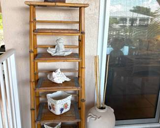 Another ladder-style shelving unit ... again, it wants to live outside :)