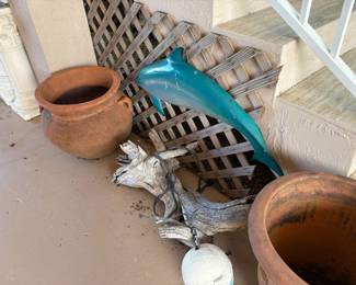 More pots, plus driftwood, etc :)