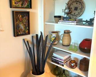 Very sought after original African American artwork in top left corner.