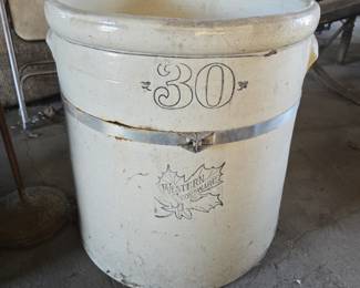30 gallon crock