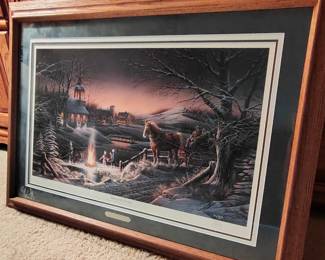 Terry Redlin "Sharing the Evening" #13850