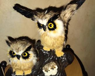 Rabbit Fur Owls