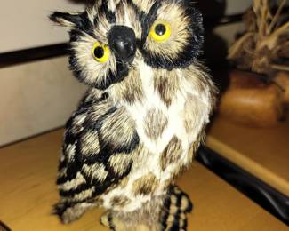 Rabbit Fur Owl