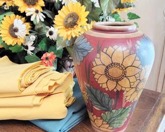 Thailand Hand Painted Vase