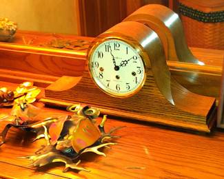 Seth Thomas, Westminster Chime Mantel Clock.