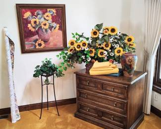 Vintage Console Cabinet.