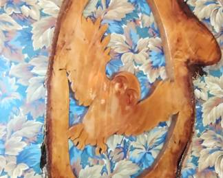 White Birch Owl Art