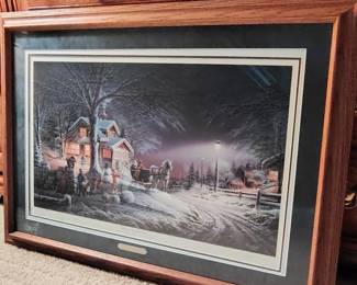 Terry Redlin "Winter Wonderland" AP 1090