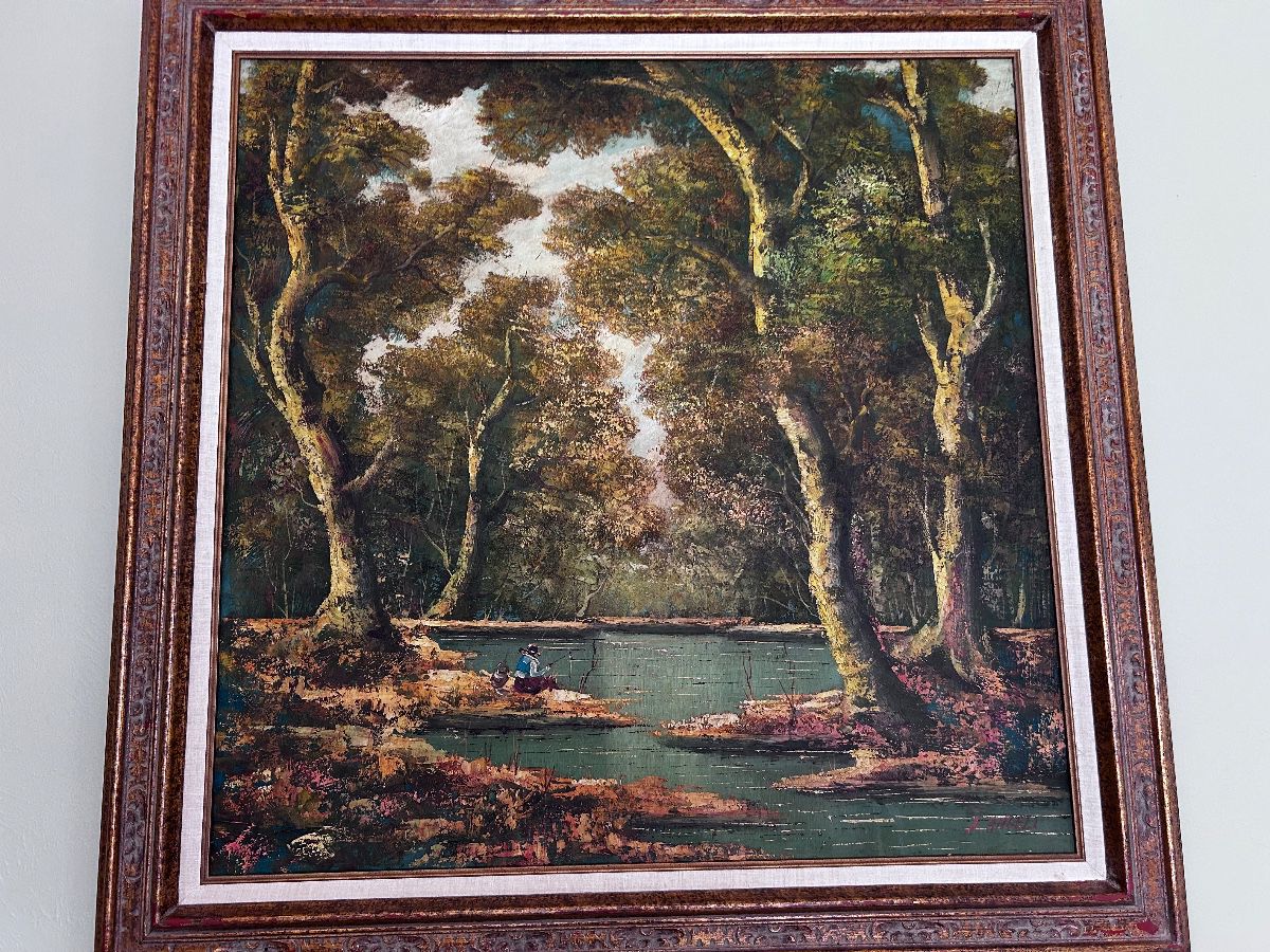 Oil Painting by L Angeli