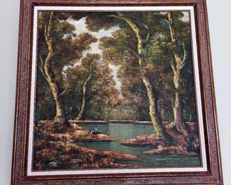 Oil Painting by L Angeli
