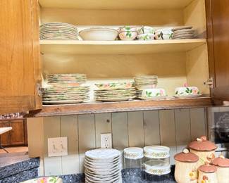 Franciscan Rose Pattern Dishes