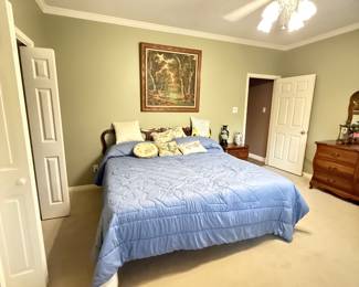 Queen box Spring, Mattress & Frame