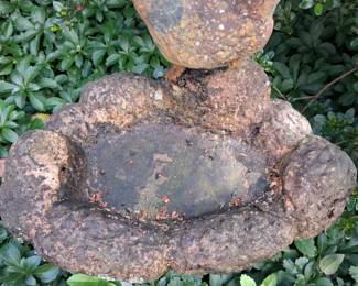 STONE BIRD BATH