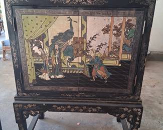 ASIAN INSPIRED CABINET