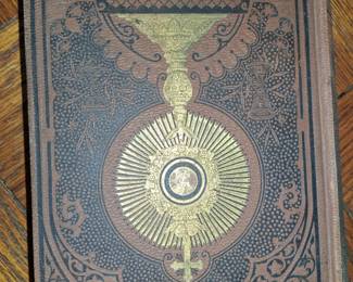 TEACHINGS OF THE HOLY CATHOLIC CHURCH 1886 BOOK RARE ITEM