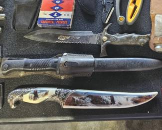 Standard Issue, German WWII era (1940) Bayonet with Scabbard (non-matching serial numbers) by E. Pack & Sohne