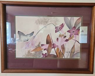 Original artwork by local artist and family member, Leigh Ann Agee (Hodgson)