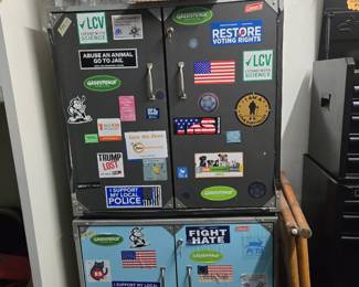 2 Metal Cabinets