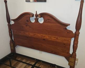 Queen Anne Style Queen Poster Headboard