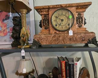 Seth Thomas Clock (Working), Monkey Clock (Working),Misc