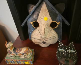 Cat Bird House, Trinket Boxes