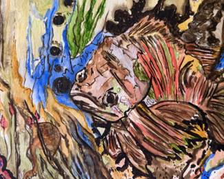 Baxter Perkinson Jr. water color - Local Richmond