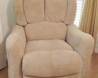 Plush recliner