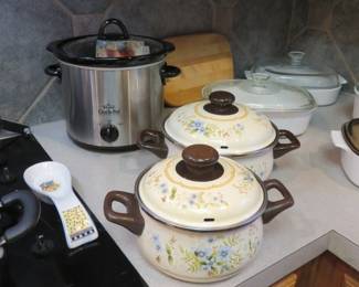 Crock Pot, Corning Ware