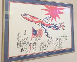 Calder print for Braniff employees 1976