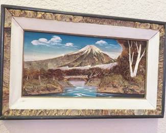 Mt. Fuji diorama