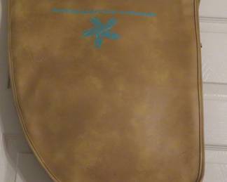 Braniff International vintage suit bag