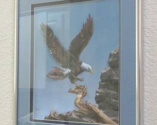 Crystal Skelley "On Freedom's Wing" shadowbox