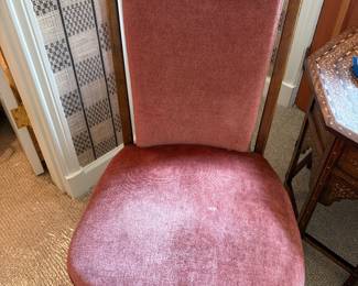 close up of small spot on the seat upper right in the photo.