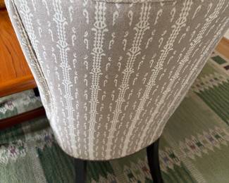Back view of the chairs.