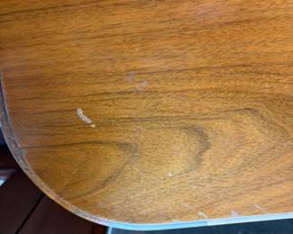 as found on table