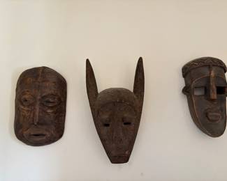 Photo of the trio of masks each sold separately in following photos.